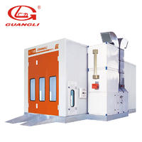 Auto Paint booth for sale mid-bus spray booth GL9-CE