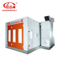 Electrical heated spray booth for car shop CE approved GL-D2